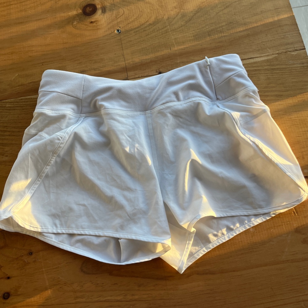 Women's CALIA White Athletic Shorts